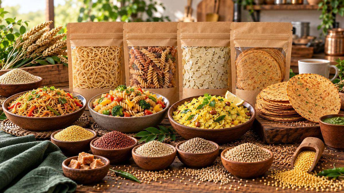 Healthy Millet Pasta and Noodles Alankar Foods